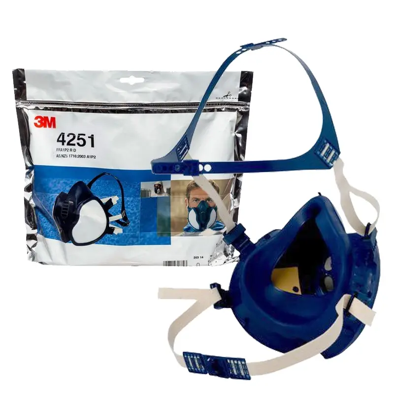 3M 4251 halfgelaatsmasker A1P2 dubbele filter